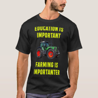 Tractor Boer Kinderen Landbouw Landbouw is imp T-shirt