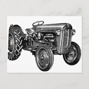  tractor briefkaart