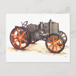 tractor briefkaart