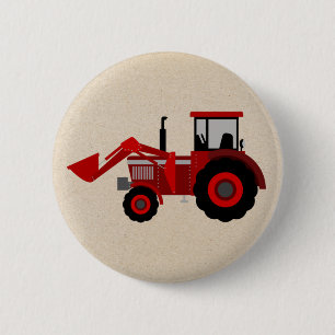 Tractor-Button Ronde Button 5,7 Cm