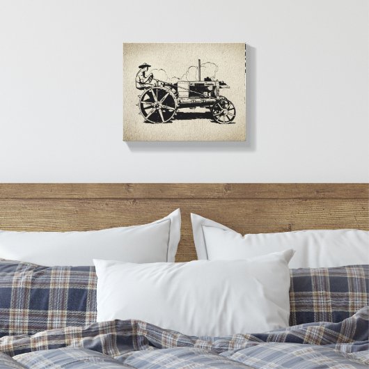 tractor canvas afdruk (Insitu (Slaapkamer))