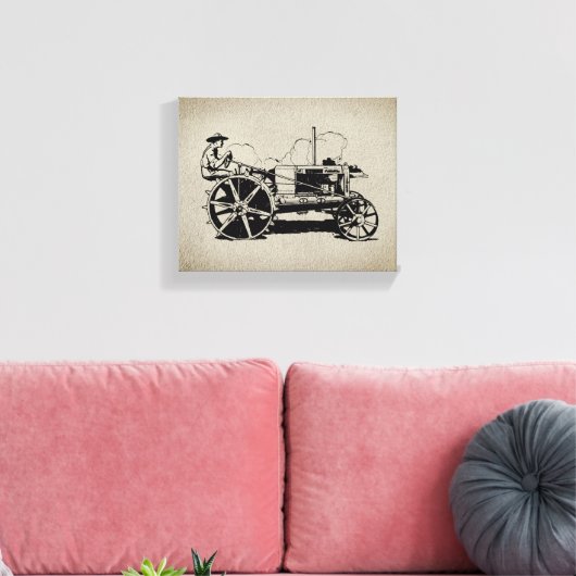  tractor canvas afdruk (Insitu (Woonkamer))