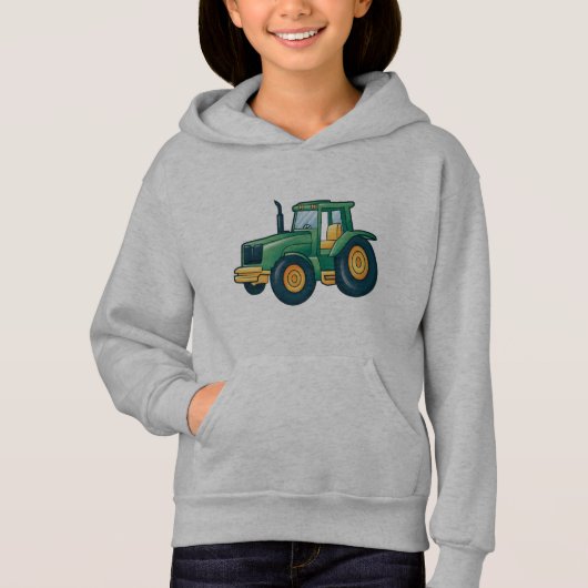 Tractor Cartoon Ontwerp (Voorkant)