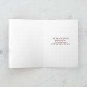 Tractor Christmas dochter en zoon in de wet Feestdagen Kaart (Binnen)