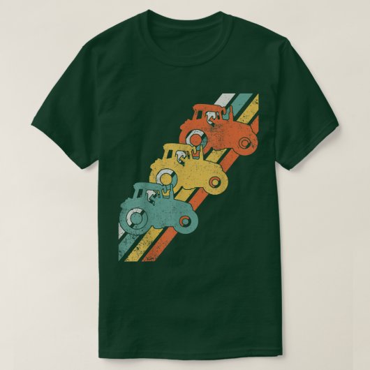 Tractor Farmer Farming T-Shirt (Design voorkant)