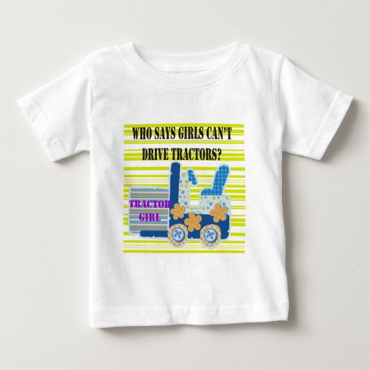 Tractor Girl Tshirts et cadeaux (Devant)
