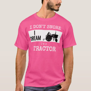 Tractor Grappige Boerderij Snurkende Boer T-shirt