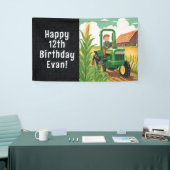 Tractor Happy Birthday Farming Equipment Kind Spandoek (Beurs)