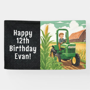 Tractor Happy Birthday Farming Equipment Kind Spandoek