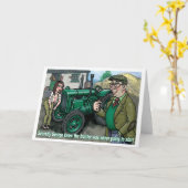 Tractor Kaart Uncle George 1 (Gele Bloem)