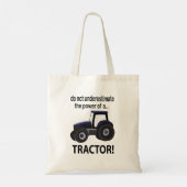 Tractor Kracht Tractor Tote Bag (Achterkant)