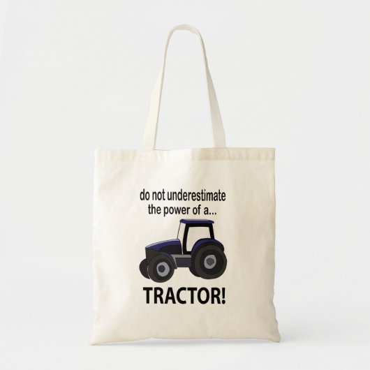 Tractor Kracht Tractor Tote Bag (Voorkant)