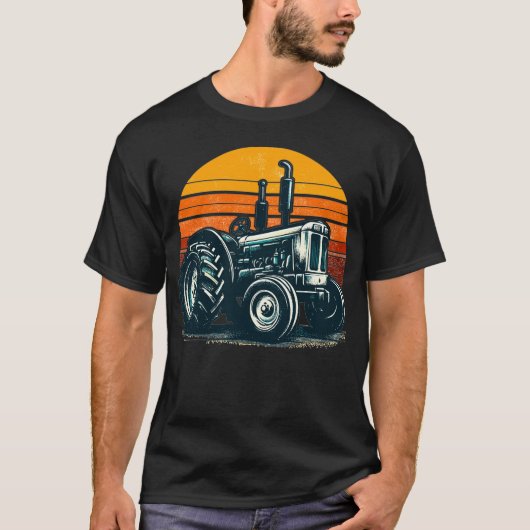 Tractor - kunst 2 t-shirt (Voorkant)