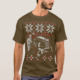 Tractor Lover Ugly Christmas Sweater, Farmer Farmi T-shirt
