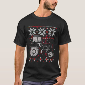 Tractor Lover Ugly KerstSweater Farmer Farmin T-shirt
