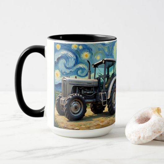 Tractor Mok (Met donut)