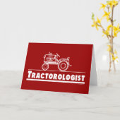 Tractor Ologist RED Kaart (Gele Bloem)