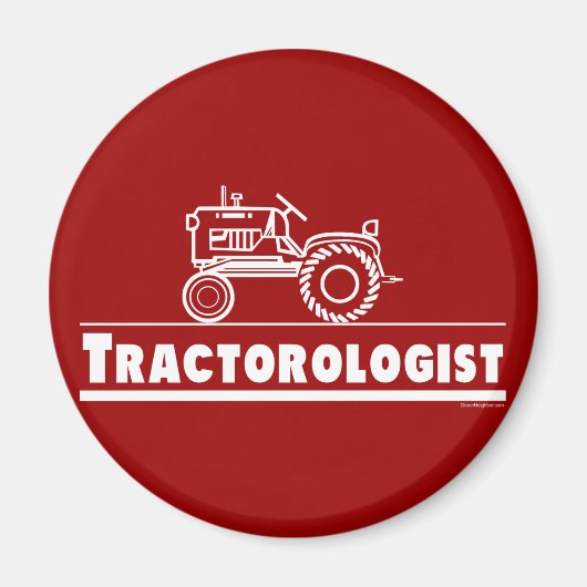 Tractor Ologist RED Magneet (Voorkant)