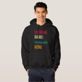 Tractor operator Dad    Father's Day Hoodie (Voorkant volledig)
