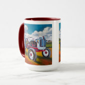 Tractor Painting - Gift for Tractor Enthusiasts Mok (Voorkant links)