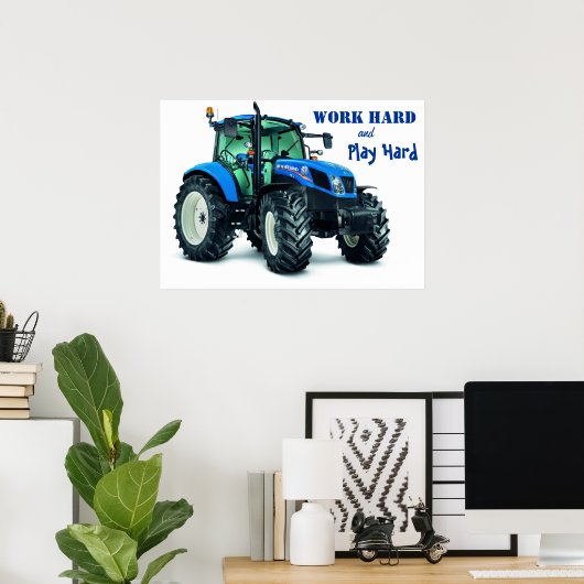 Tractor Poster (Bureau à domicile)