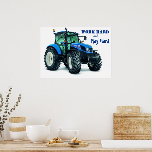 Tractor Poster (Cuisine)