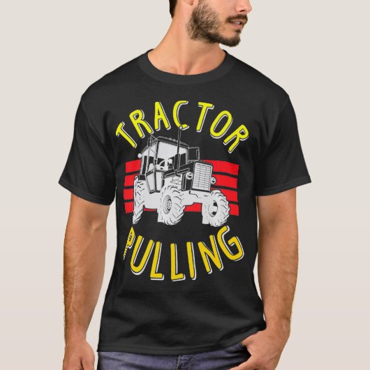 Tractor Pulling State Fair Champion Birthday Party T-shirt (Voorkant)