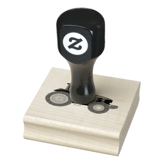 tractor 	rubberstempel (Stempel)