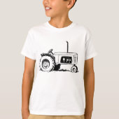 Tractor Schets T-shirt (Voorkant)