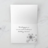 Tractor Season's Greetings Christmas Kaart (Binnen)