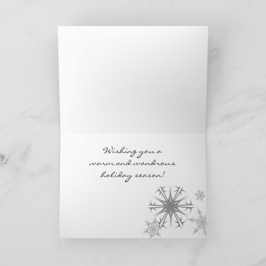 Tractor Season's Greetings Christmas Kaart (Binnen)