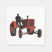 tractor servetten (Voorkant)