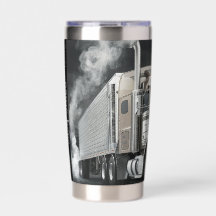 Tractor Trailer digitale print tumbler