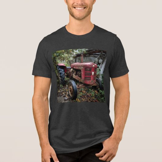 Tractor Tri-Blend Shirt (Voorkant)