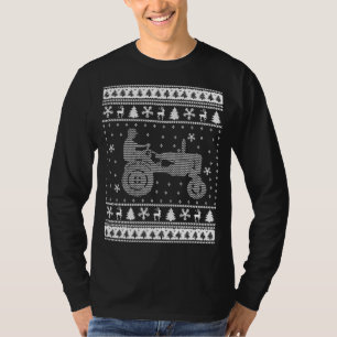 Tractor Ugly KerstSweater T-shirt