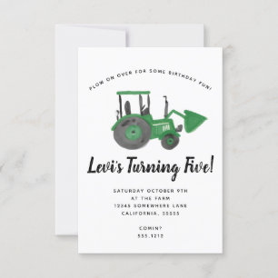 TRACTOR UITNODIGING