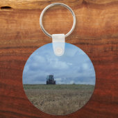Tractor van de landbouwer sleutelhanger (Voorkant)