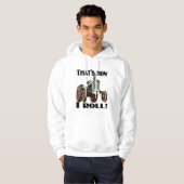 Tractor - "Zo ga ik draaien" Hoodie (Voorkant volledig)