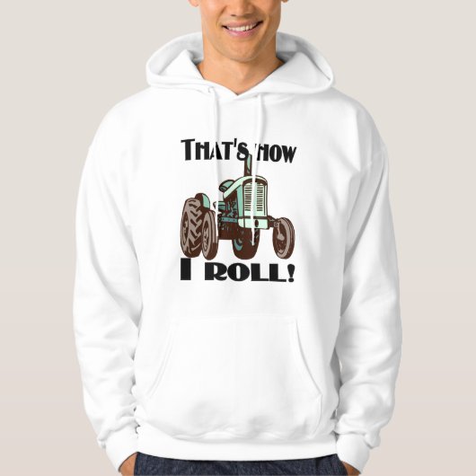 Tractor - "Zo ga ik draaien" Hoodie (Voorkant)