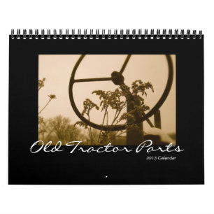 Tractorkalender: Oude tractoronderdelen (2013) Kalender