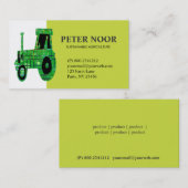 Tractorlandbouw Visitekaartje (Voorkant / Achterkant)