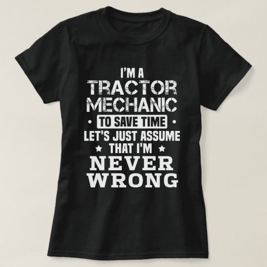 Tractormechanisme T-shirt (Design voorkant)