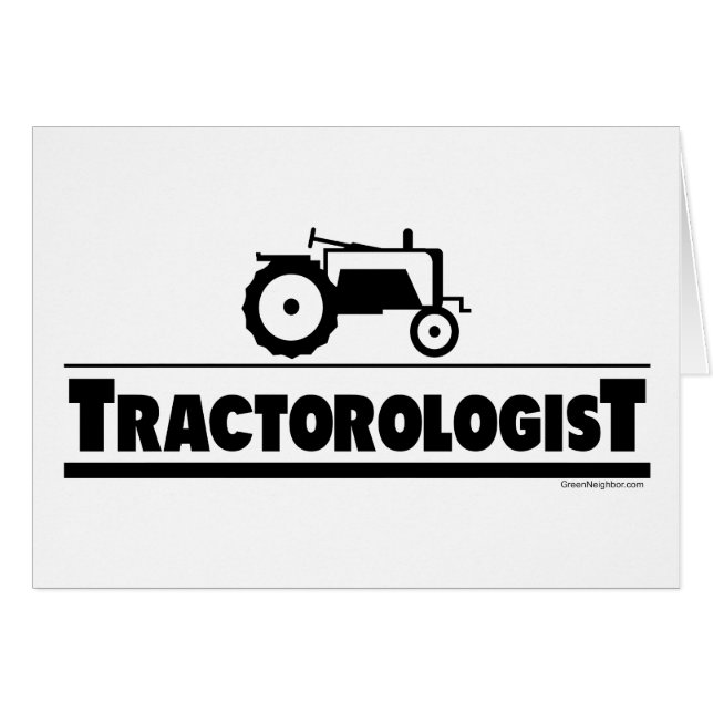 Tractorologue - Tracteur (Devant horizontal)
