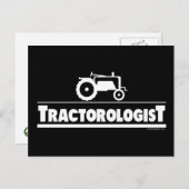 Tractoroloog - tractor briefkaart (Voorkant / Achterkant)