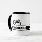 Tractoroloog - tractor mok (Voorkant links)