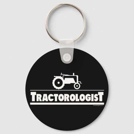 Tractoroloog - tractor sleutelhanger (Voorkant)