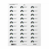 Tractors Around the World Address Label (Full Sheet)
