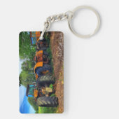 Tractors in Field Sleutelhanger (achterkant)