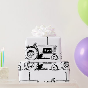 Tractorschets Cadeaupapier