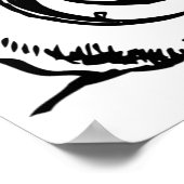 Tractorschets Poster (Hoek)